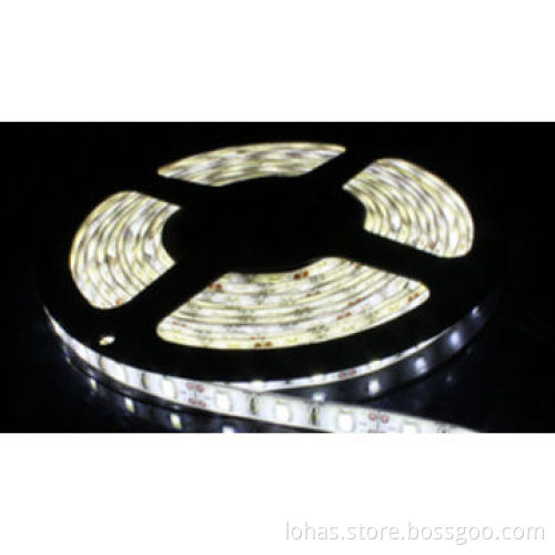 Multicolor flexible LED strips with SMD 5050,18-22lm/LED, 30pcs/M, CE certified